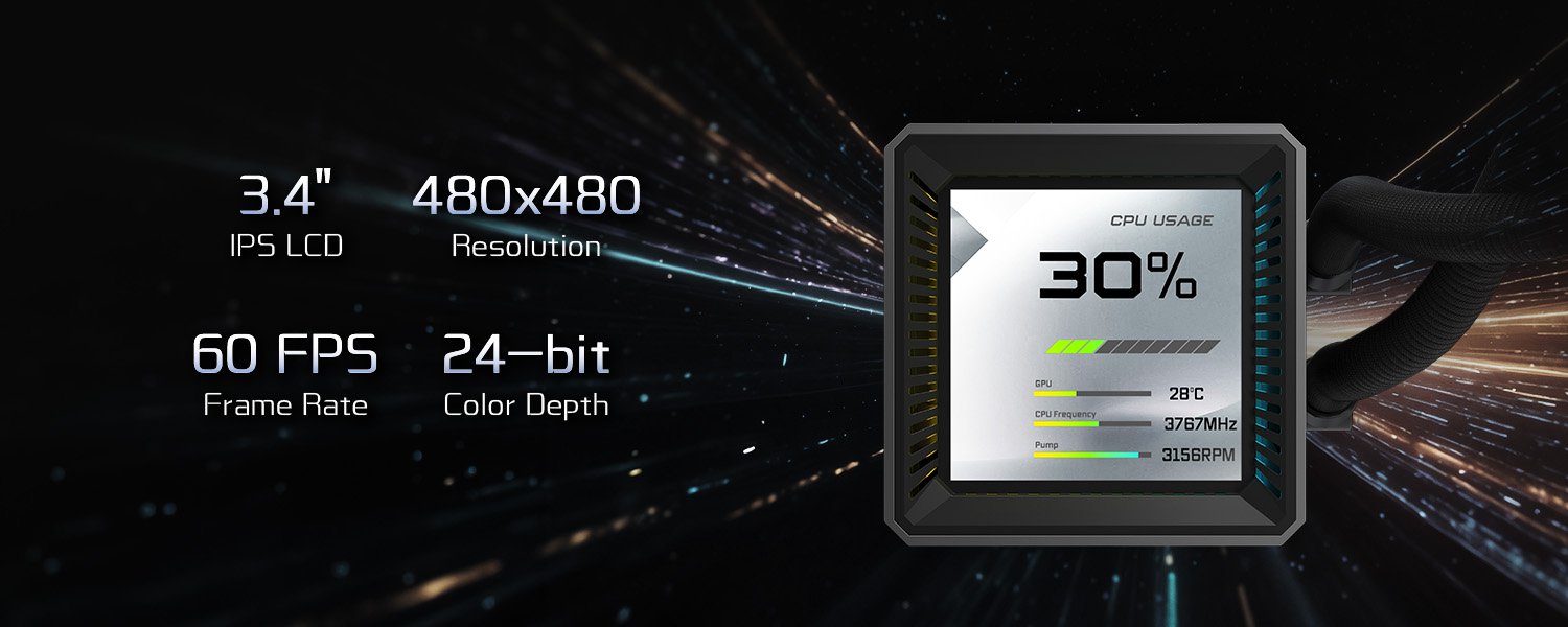 3.4 Full-Color LCD Display